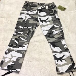 Rothco - Vintage Paratrooper Cargo Urban Camo Fatigue Pants - Size 36 - NWT